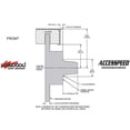 thumbnail image 4 of Wilwood 140-14614-R Classic Series Dynapro 6 Front 11.75" Big Brake Kit With Red Calipers, 1968-1972 Ford F100 Trucks, 4 of 4