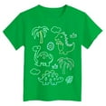 thumbnail image 4 of Staki Boys Athletic Shirts Boys' Mesh Short Sleeve Athletic T-Shirt - Youth Kids Teens Active Tops 2-9Y 10-14Y(Green,3-4 Years), 4 of 4