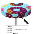 thumbnail image 4 of Naloa Donuts Round Bar Stool Cushion Cover 12-14 inch, Fits Kitchen, Office, Restaurant Chairs - 14 inch, 4 of 7