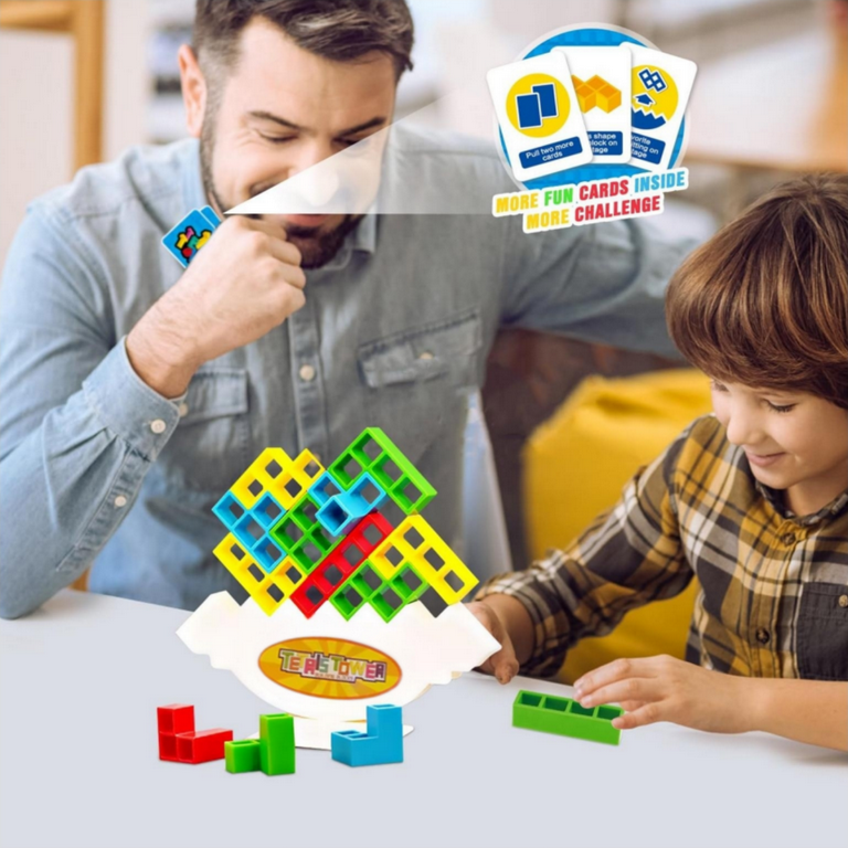 Tetra Tower Stacking Blocks Game Offer - LivingSocial