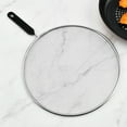 thumbnail image 6 of kiskick Splatter Screen - Ergonomic Handle - Rust-Proof Stainless Steel - Frying Pans Anti-Sputtering Mesh for Kitchen - Grease Splatter Guard, 6 of 7