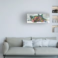thumbnail image 2 of Trademark Fine Art Dean Russo Companions Cat And Dog Canvas Wall Art - 8x19, 2 of 5