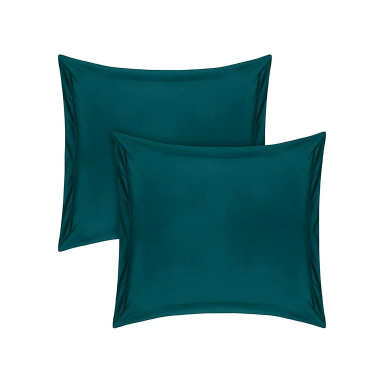 Blue euro pillow shams cheap