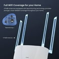 thumbnail image 5 of Tenda WiFi 6 AX3000 Smart WiFi Router, Dual Band Gigabit Wireless Internet Router RX9 (White), 5 of 9