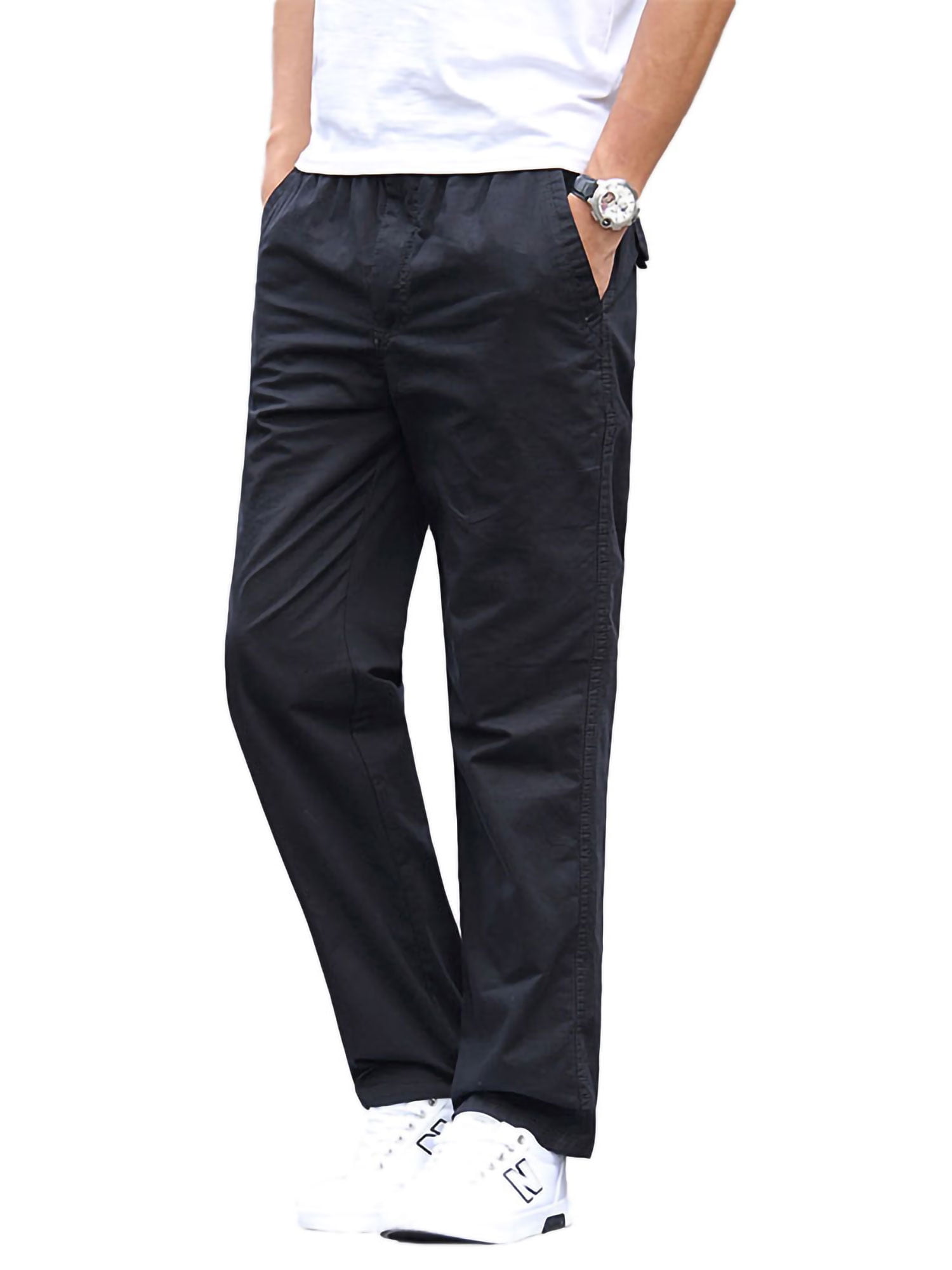 men's expandable waist work pants