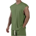 thumbnail image 2 of ZyeKqe Mens Workout Tank Tops Athletic Sleeveless T-Shirt Sport Muscle Tees Running Breathable Gym Muscle T-Shirt, 2 of 6