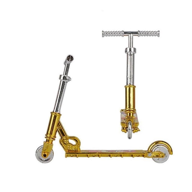 Mini Scooter à Doigts Planche à Roulettes à Deux Roues Jouet Cadeau pour Enfants