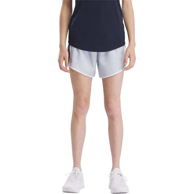 Reebok Shorts d'Entraînement Athlétiques pour Femmes, Bleu, Grand