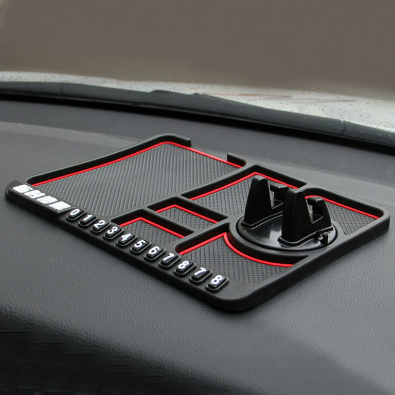 Windfall Multifunctional Car Anti-Slip Mat Auto Phone Holder Non Slip  Sticky Anti Slide Dash Phone Mount Silicone Dashboard Car Pad Mat 