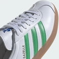 thumbnail image 4 of Size 12- Ad-id-as Originals Men's Seattle Sounders FC Gazelle Shoes, White/Green, 4 of 6