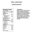thumbnail image 3 of Vital Chocolate Duo Lunch Box bar, 3 of 3