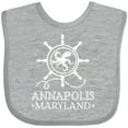 thumbnail image 3 of Inktastic Annapolis Maryland Vacation Boys or Girls Baby Bib, 3 of 4