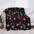 thumbnail image 3 of Yiaed Disco Mirror Ball Print Blanket Throw Blanket Soft Cozy Flannel Blanket for Home Bed Sofa Couch Chair-50"x40", 3 of 6
