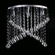 thumbnail image 2 of Candil de Cristal Cortado Gamalux Williams Krystal Átomo 4 Luces Metal Cristal Cortado, 2 of 5