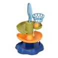 thumbnail image 1 of Torre de baloncesto deslizante de escritorio, juguete giratorio para niños pequeños, 3 capas, 1 of 14