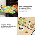thumbnail image 4 of Colorful Paw Mothers day Kitchen Apron,Oven Mitt,Pot Holder,Towel,Birthday Gifts Set for Mom Wife Grandma, 4 of 6