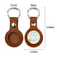 thumbnail image 2 of Cinnamoroll Air Tag Keychain for Apple Airtags Holder, Protective Leather Case Tracker Case with Airtag Keychain, Compatible with New AirTag Dog Collar, 2 of 5