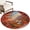 Orange, variant on Washable Round Rugs 3ft Open Window Circle Rug Non-Slip Soft Non-Shedding Low-Profile Fall Orange Maple Leaves Forest Mountain Small Area Rug Carpet for Living Room Bedroom Dining Room Home Decor