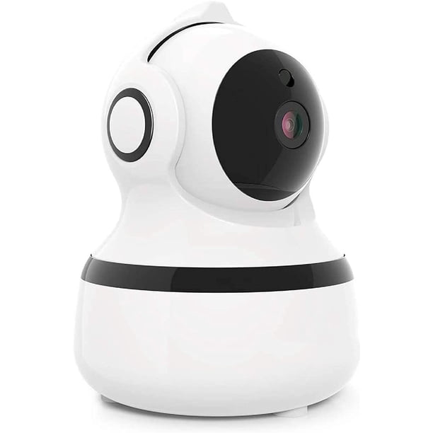 Video Baby Monitor Audio Baby Monitor, cámara de seguridad WiFi 1080P cámara IP inalámbrica cámara domo interior para el hogar con visión nocturna por infrarrojos, audio bidireccional y almacenamiento en la nube BANYUO Electrónica