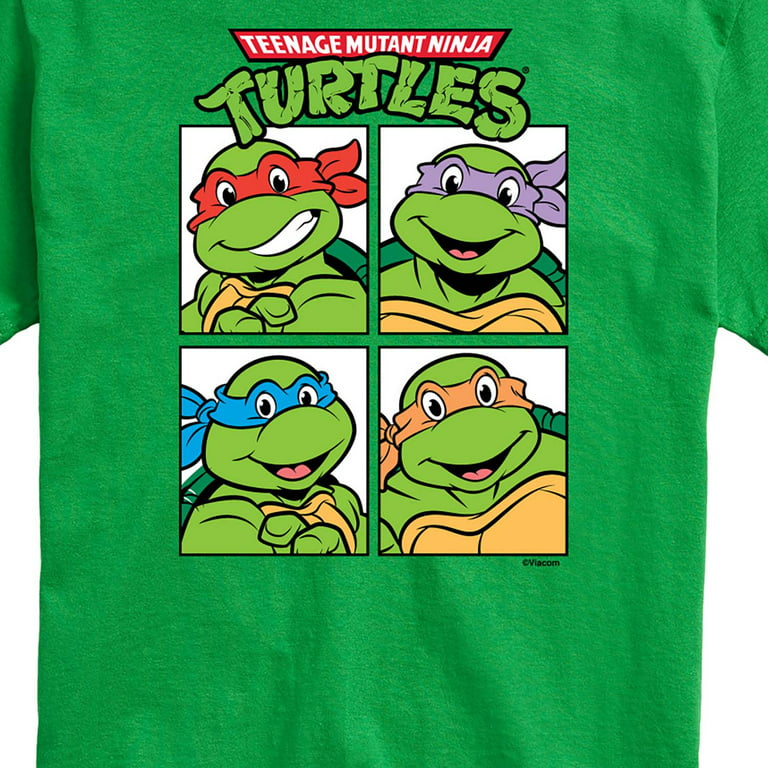Teenage Mutant Ninja Turtles Classic Turtles Men's Cotton Slim Short-Sleeve T-Shirt - Special Order