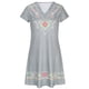 thumbnail image 4 of Mini vestido de manga corta con cuello en V informal de verano para mujer a la moda Fridja  bnh4200, 4 of 8