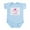 Sky Blue, variant on CafePress - Princess Sadie Infant Bodysuit - Baby Light Bodysuit, Size Newborn - 24 Months
