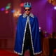 thumbnail image 5 of corona de rey, accesorios de disfraz para una fiesta de cumpleaños o cosplay. Azul adulto, 5 of 9