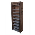 thumbnail image 4 of Zimtown 10 Tiers Shoe Rack with Dustproof Cover Closet Shoe Storage Cabinet Organizer, 4 of 10