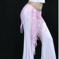 thumbnail image 3 of Tassel Women's Tribal Triangle Belly Dance Hip Belt Scarf Fringe Sequin Crochet Shawl, 3 of 8