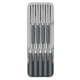 thumbnail image 2 of Organizador de cuchillos, para hasta 9 cuchillos, organización de cocina y almacenamiento en cajones, compacto, gris, 2 of 4