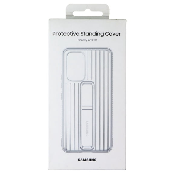 Samsung Official Protective Standing Cover Case for Galaxy A53 5G - White