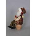 thumbnail image 3 of Karen Didion Originals Wine Santa Figurine, 13 Inches, 3 of 4