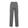thumbnail image 3 of YDKZYMD Scrubs for Women Set Plus Size Tall Petite Plus Size Top and Pant Tie Dye V Neck with Pockets Nursing Uniform 2 Piece Medical Short Sleeve Jogger Scrub Set Dark Gray L, 3 of 6