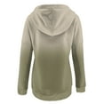 thumbnail image 4 of TIHLMK Womens Hoodies Women's Fashion Printed Pocket Long Sleeve Blouse Casual Tops Sweatershirt Button Hoodies Gifts for Women, 4 of 5