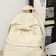thumbnail image 2 of Mochila Lona para Hombres Y Mujeres Con Múltiples Bolsillos (Beige), 2 of 6