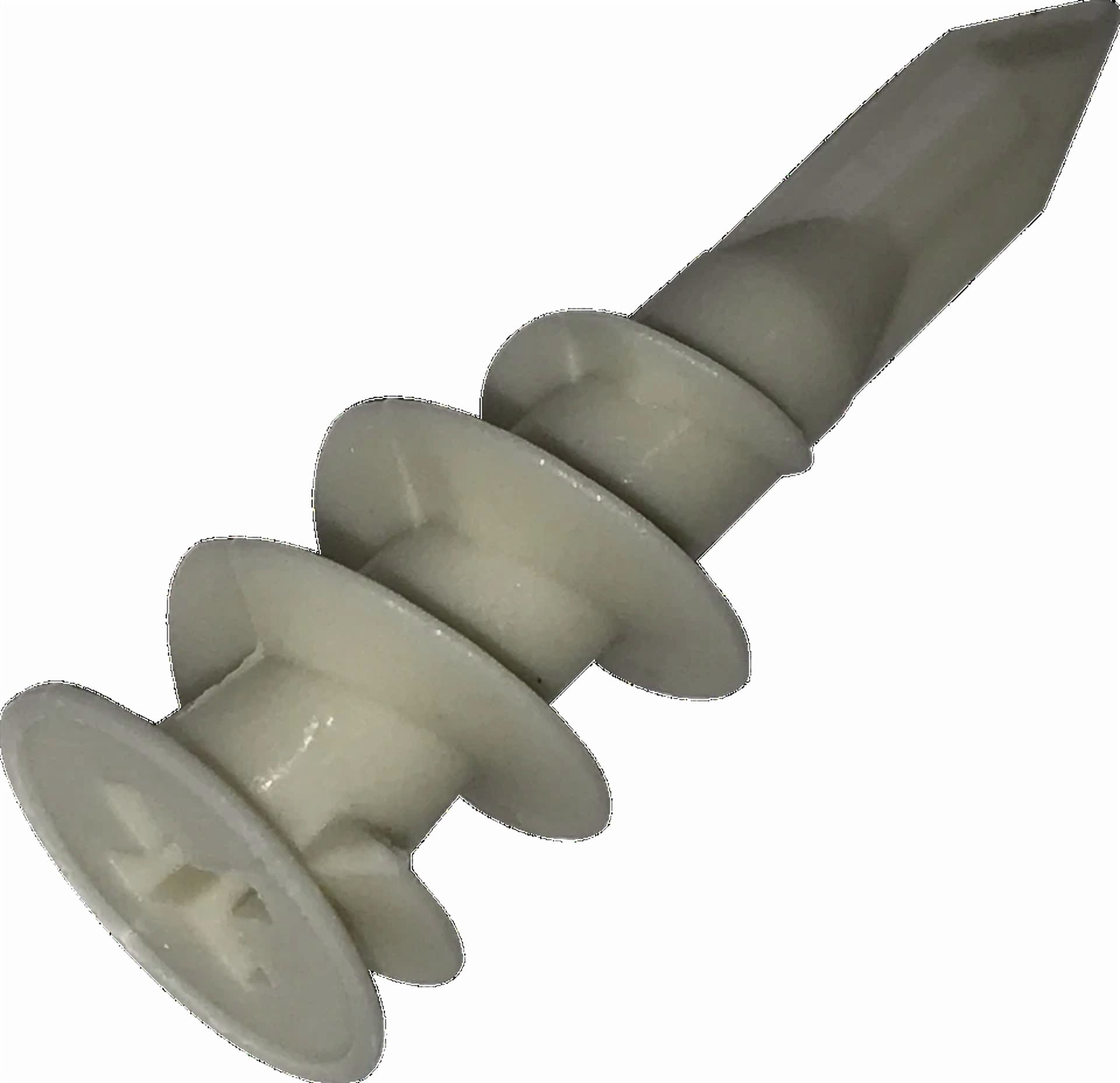 CIRCLE- (50-Pack) Self Drill Twist 55 Lbs. Medium Duty Drywall Anchors For #8-12 Screws