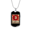 Military Chain (Gold), variant on Bitcoin Cryptocurrency Crypto Dog Tag Necklace Stainless Steel 24" Chain Silver Tone or Gold Tone