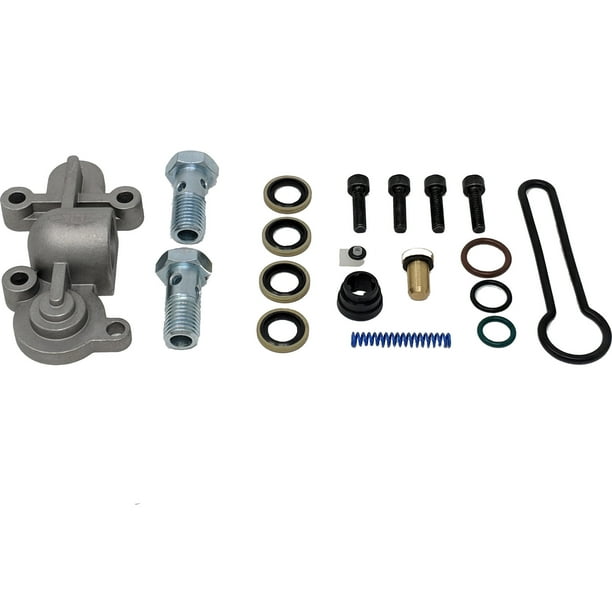 Ford Powerstroke 6.0L Blue Spring Upgrade Kit with Banjo Fittings