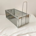 thumbnail image 2 of Squirrel Trap Live Mouse Trap Animal Trap Rat Traps Humane Rodent Trap Cage Reusable Catch And Release Small Animal Trap Indoor Outdoor Garden Garage Pest Control 2 Pack Humane Cage Trap, 2 of 8