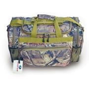 The Mossy Oak Duffel Bags Built With Water Resistant 600D Polyester Material - 17"