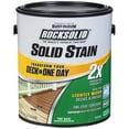 thumbnail image 2 of Canvas, Rust-Oleum RockSolid 2X Solid Exterior Wood Deck Stain-319742T, Gallon, 2 of 6