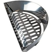 SnS Grills Slow 'N Sear® 18 — Stainless Steel Charcoal Basket Insert for Weber 18-Inch Kettle Grill, Smokey Joe, Jumbo Joe & Weber Summit, Two-Zone Smoking