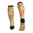 thumbnail image 2 of Bixox Beer In Glasses Print Compression Socks,Compression Socks Women & Men Circulation for Medical,Running,Athletic, 2 of 7