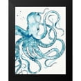 thumbnail image 2 of Tavoletti, Anne 15x18 Black Modern Framed Museum Art Print Titled - Deep Sea VIII v2 Teal, 2 of 5