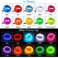 thumbnail image 3 of Car Interior Lights, 5m Car LED Light Strip, 5v Auto Interior LED Strip, Suitable for All Car Model Ambient Lights (Blue), 3 of 3