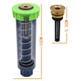 thumbnail image 3 of 30 Uds 4/7mm conector de 4 vías negro conectar 4/7mm manguera adecuada para conector de tubería de riego de jardín, 3 of 5