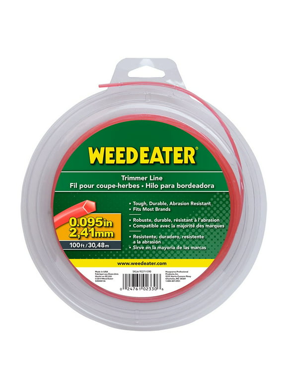 Weed Eater 588938001 0.095" by 100' Premium 5-Edge String Trimmer Line