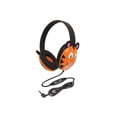 thumbnail image 2 of Califone Listening First 2810-TI Over-Ear Stereo Headphones with Inline Volume Control, 3.5mm Plug, Tiger, Each, 2 of 7