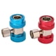 thumbnail image 3 of Adaptadores de acoplador rápido,Adaptadores de acoplador rápido R134a Conectores rápidos Adaptadores de acoplador rápido Diseño fácil de usar, 3 of 8