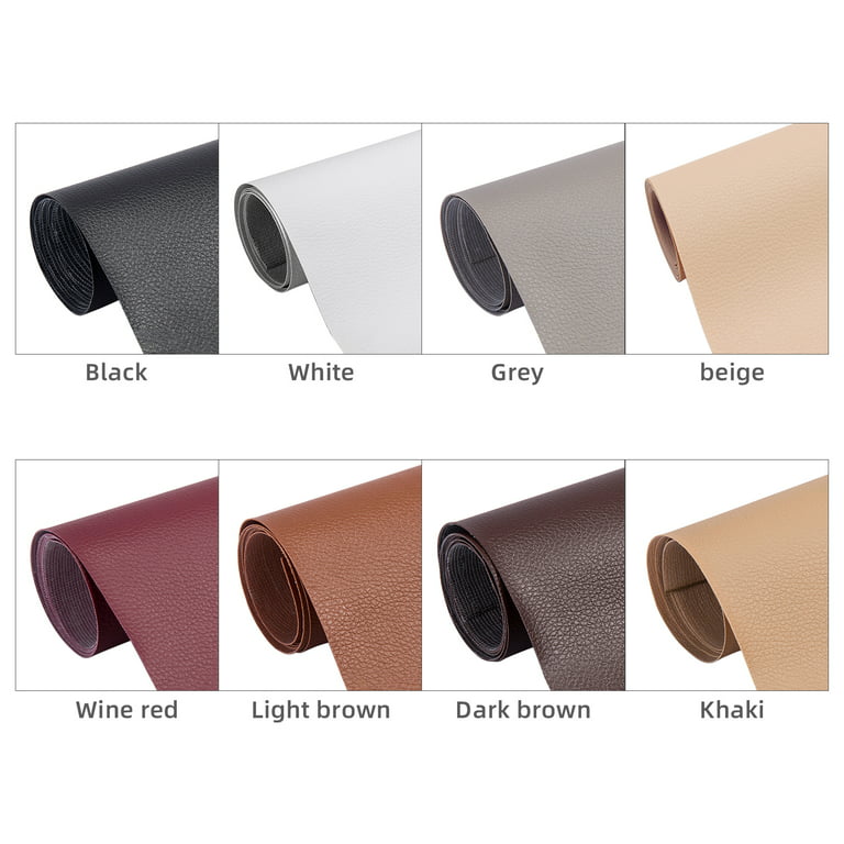 Stickyart 12x78.7 Faux Leather Repair Patch, Self-Adhesive, Waterproof,  Brown, Peel and Stick, for Furniture, Car Seats, Sofas, Chairs, Luggage,  DIY